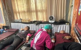 Semarak HBP ke-60, Kemenkumham Bali Gelar Kegiatan Donor Darah - JPNN.com Bali