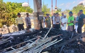Wantilan Pura Bias Tugel di ITDC Nusa Dua Terbakar, Ini Temuan Polisi - JPNN.com Bali