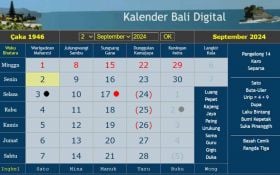 Kalender Bali Minggu 29 September 2024: Baik Membuat Terowongan, Jangan Membangun - JPNN.com Bali