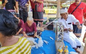 Kain Bebali Kian Lestari di Bali Berkat Koster, Perhatiannya Sungguh Luar Biasa, Lihat - JPNN.com Bali