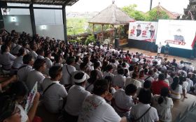 Denpasar Menyala! Koster – Giri & Jaya – Wibawa Kawal Program Pro Rakyat - JPNN.com Bali