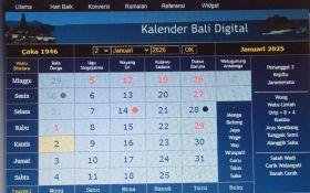 Kalender Bali Senin (6/1): Baik Melakukan Panca Yadnya & Membangun Tempat Ibadah - JPNN.com Bali