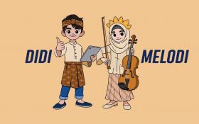 Mengulik Maskot Baru DJKI, Didi dan Melodi: Representasi Kreativitas Anak Bangsa - JPNN.com Bali