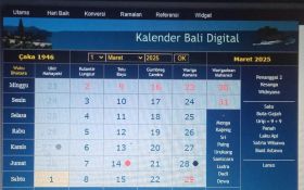 Kalender Bali Rabu (19/3): Baik untuk Membuat Dungki, Belajar Menari & Menabuh - JPNN.com Bali