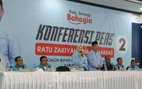 Unggul Hitung Cepat Pilkada 2024, Ratu Zakiyah-Najib Gelar Deklarasi Kemenangan - JPNN.com Banten