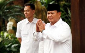 Dengan Terburu-buru Prabowo Tinggalkan Hambalang Bogor di Tengah Pembekalan Calon Wakil Menteri - JPNN.com Jabar