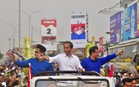 Kampanye Terbuka di Banyumas, Jokowi Dukung Luthfi-Yasin: Semua Orang Tahu - JPNN.com Jateng