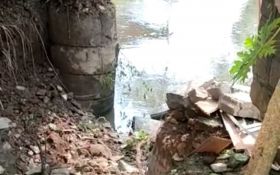 Tanggul Sungai di Bantul Jebol, Begini Penanganan Sementara dari BPBD - JPNN.com Jogja