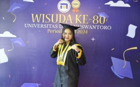 Sibuk jadi Atlet Karate Nasional, Hera Mampu Lulus 3,5 Tahun di Udinus, Prestasinya Tak Main-main - JPNN.com Jateng