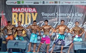 Madura Body Contest di Pantai Slopeng Jadi Ajang Adu Otot Sekaligus Berwisata - JPNN.com Jatim