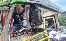 Dirlantas Polda Jabar: Sopir Bus Rombongan SMK Lingga Kencana Mengetahui Rem Bermasalah - JPNN.com Jabar
