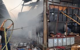 Puluhan Los Pasar TU Kota Bogor Hangus Terbakar - JPNN.com Jabar