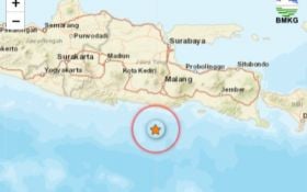 Kabupaten Malang Diguncang Gempa Berkekuatan Magnitudo 4,5  - JPNN.com Jatim