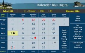 Kalender Bali Jumat 18 Oktober 2024: Baik Bikin Tempat Berdagang & Memulai Kampanye - JPNN.com Bali