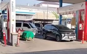 Viral, Mobil Jenazah di SPBU Semarang Tak Boleh Isi Solar, Keranda Diturunkan - JPNN.com Jateng