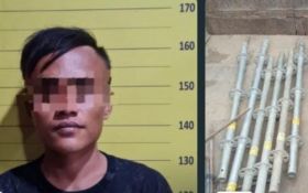 Tepergok Curi Besi Proyek Tol Probowangi, Pria Asal Probolinggo Diciduk Polisi - JPNN.com Jatim