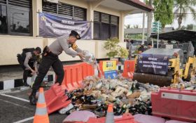 Dalam 4 Bulan, Polresta Sleman Merazia 110 Liter Miras Oplosan - JPNN.com Jogja