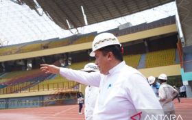 Diterjang Angin Puting Beliung, Stadion Wibawa Mukti Bekasi Butuh Perbaikan - JPNN.com Jabar