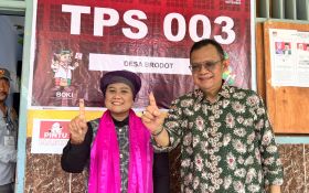 Coblosan di TPS 3 Bandar Kedungmulyo Jombang, Luluk Optimistis Menang - JPNN.com Jatim