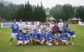 Ribuan Suporter Persib Ramaikan Roadshow Viking di Lembang - JPNN.com Jabar