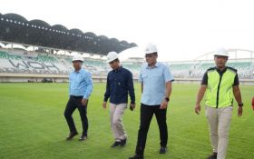 Begini Progres Pembangunan Stadion Internasional Maguwoharjo - JPNN.com Jogja