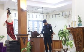 Polisi Memastikan Beberapa Gereja di Kulon Progo Aman untuk Ibadah Natal - JPNN.com Jogja