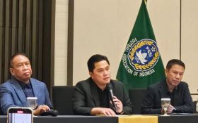 Erick Thohir Bantah Tekanan Mafia Bola Soal Pemecatan Shin Tae-yong - JPNN.com Jateng