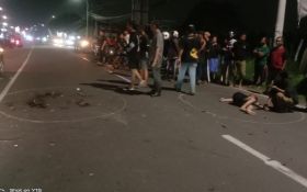 Pemotor Asal Sidoarjo Tewas Saat Menyebrang di Jalan Raya Petiken Gresik    - JPNN.com Jatim