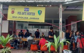 Polri Buka Posko DVI untuk Identifikasi Korban Kecelakaan Maut di Gerbang Tol Ciawi - JPNN.com Jabar