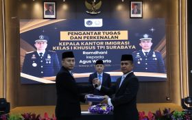 Agus Winarto Resmi Gantikan Ramdhani Jabat Kakanim Kelas I TPI Surabaya    - JPNN.com Jatim