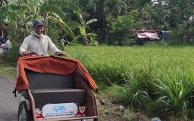 Presiden Prabowo Bagi-Bagi Becak Listrik di Madiun, Targetkan 1.000 Penerima - JPNN.com Jatim