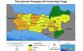 Sembilan Wilayah di Jateng Berstatus Siaga Hujan Lebat, 20 Daerah Lainnya Waspada - JPNN.com Jateng