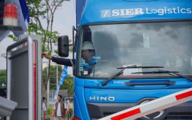 SIER Transit Point Resmi Dibuka, Bisa Tampung 140 Truk Trailer - JPNN.com Jatim