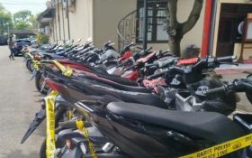Banyak Motor Curian dari Surabaya Dijual ke Madura, Polisi Sita 122 Kendaraan - JPNN.com Jatim