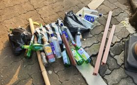 Hari Buruh, Polisi Temukan Botol Miras di Kantor Gubernur Jateng, Diduga Bahan Molotov - JPNN.com Jateng