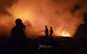 TPS Liar di Kecamatan Limo Depok Kembali Terbakar! - JPNN.com Jabar