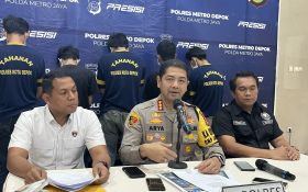 Polres Depok Amankan 5 Tersangka Kasus Judi Online - JPNN.com Jabar