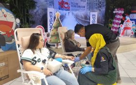 Rayakan HUT ke-24 Tahun, Epson Indonesia Gelar Donor Darah untuk Pegawai BEC Bandung - JPNN.com Jabar