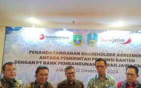 Teken KUB dengan Bank Jatim, Bank Banten Optimistis Makin Kuat  - JPNN.com Banten