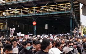 Demo Indonesia Gelap Dimulai, Mahasiswa Jogja Protes Kebijakan Efisiensi - JPNN.com Jogja