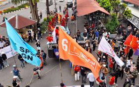 Buruh Jogja Turun ke Jalan, Begini Seruannya - JPNN.com Jogja
