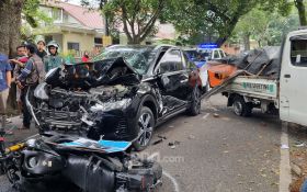 Tabrakan Beruntun di Jalan Anggrek Bandung, Seorang Pelajar Tewas Terseret - JPNN.com Jabar