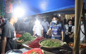 Wamendag RI Meninjau Pasar di Lampung Selatan, Temukan Harga Bahan Pokok di Atas HET - JPNN.com Lampung