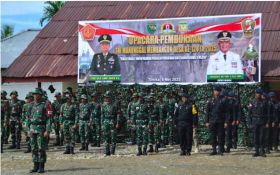 Komandan Kodim 1710/Mimika Membuka TMMD Reguler ke-124 di Kampung Pigapu - JPNN.com Papua