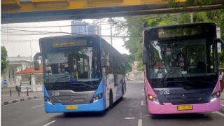 Transjakarta Menambah 10 Bus Pink Khusus Wanita, Berikut Rute yang Dilaluinya - JPNN.com