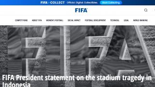 Pernyataan dan Belasungkawa FIFA soal Tragedi Kanjuruhan - JPNN.com