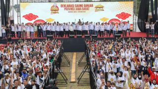 Relawan Saung Ganjar Hadir di Bandung, Ribuan Warga Merespons Positif - JPNN.com