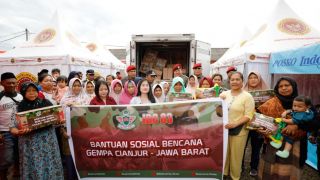 Salurkan Bantuan IDC 83, BIN Sisir Wilayah Terpencil di Lokasi Korban Gempa Cianjur - JPNN.com