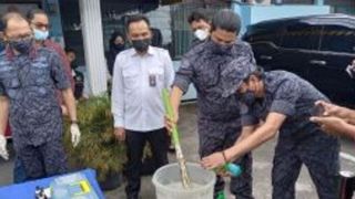1 Kg Sabu-Sabu Hasil Pengungkapan Kasus di Pelalawan Dimusnahkan BNNP Riau - JPNN.com