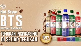 Hadir di Indonesia, BTS Hot Brew Coffee Dikemas Dalam Kemasan Ekslusif - JPNN.com